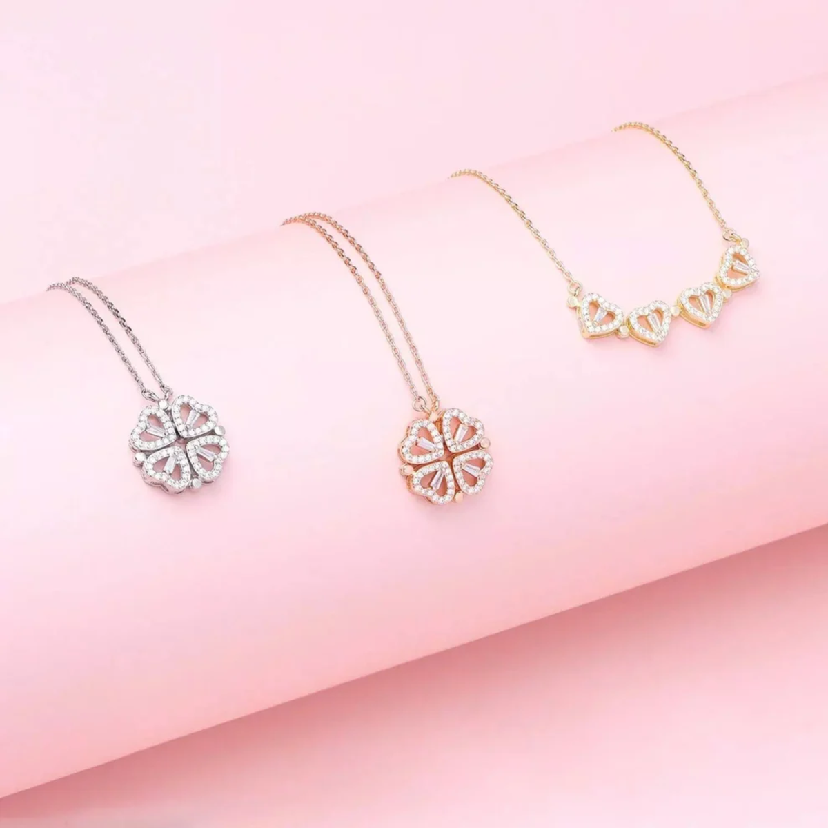 Éternelle Four Hearts Necklace