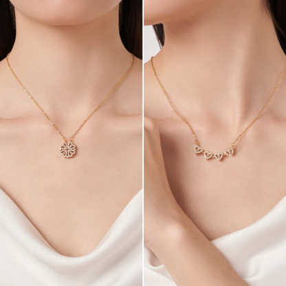 Éternelle Four Hearts Necklace