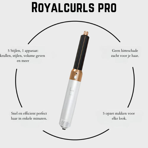 Royalcurls Airstyler pro 5-in-1