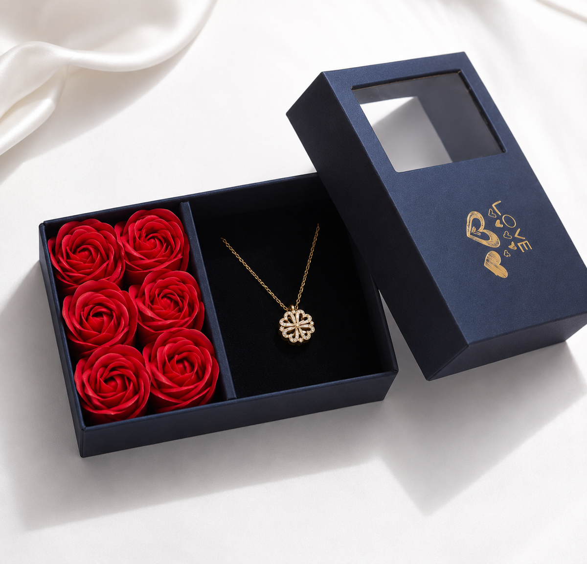 Éternelle Four Hearts Necklace