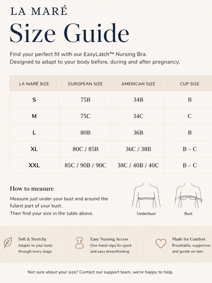 EasyLatch™ Nursing Bra